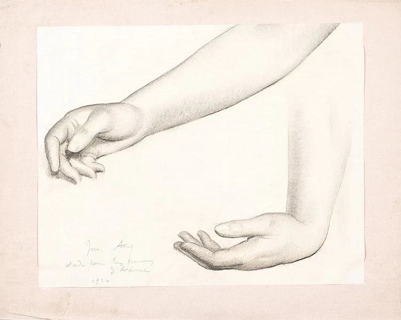 Studio per le mani di Arianna, 1926